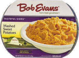 Bob Evans Tasteful Sides Mashed Sweet Potatoes, 22 Oz