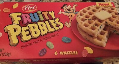 Artificial Fruit Flavored Waffle
