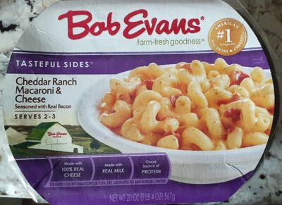 Cheddar Ranch Macaroni & Cheese Seasoned With Real Bacon, Cheddar Ranch