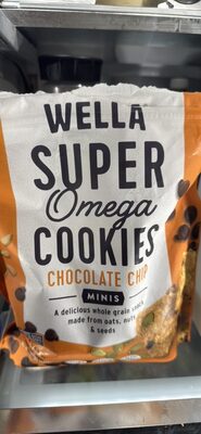 Oats, Nuts, Seeds & Chocolate Chips Organic Super Omega Squares, Oats, Nuts, Seeds & Chocolate Chips