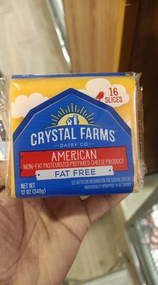 Crystal Farms, Fat Free American Cheese