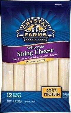 Mozzarella Low-Moisture Part-Skim String Cheese Sticks, Mozzarella