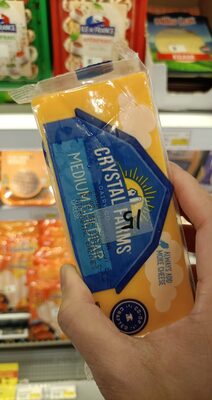 Medium Cheddar Cheese, Medium Cheddar