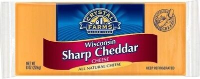 Wisconsin Sharp Cheddar Cheese, Wisconsin Sharp Cheddar