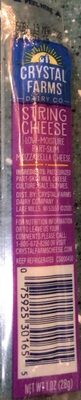 Crystal Farms String Cheese, 1 Oz, 24 Count