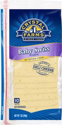Baby Swiss Natural Cheese, Baby Swiss