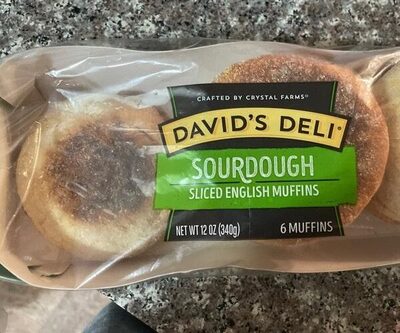 Sourdough Sliced English Muffins, Sourdough