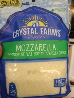 Low Moisture Part-Skim Finely Shredded Mozzarella Natural Cheese, Mozzarella
