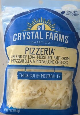 Pizzeria A Blend Of Low-Moisture Part-Skim Mozzarella & Provolone Cheeses, Pizzeria