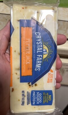 Pepper Jack Monterey Jack Cheese With Jalapeno Peppers, Pepper Jack