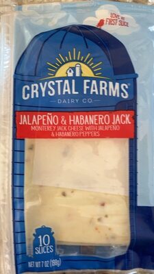 Jalapeno & Habanero Jack Monterey Jack Cheese With Jalapeno & Habanero Peppers, Jalapeno & Habanero Jack