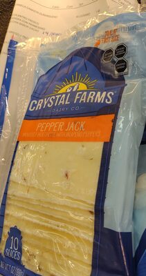 Pepper Jack Monterey Jack Cheese With Jalapeno Peppers Slices, Pepper Jack