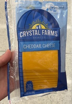 Cheddar Cheese Slices, Cheddar