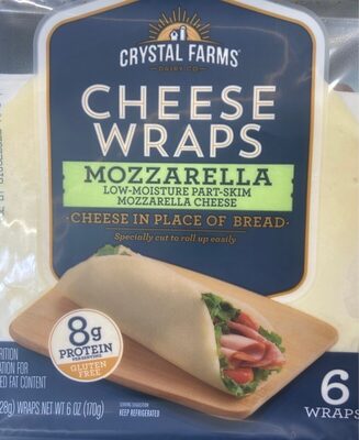 Low-Moisture Part-Skim Mozzarella Cheese Wraps
