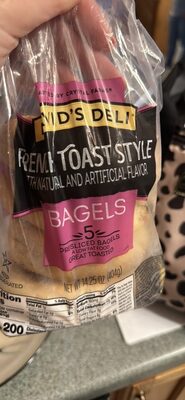 French Toast Bagels, French Toast