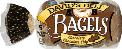 Chocolate Chip Bagels, Chocolate Chip