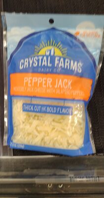 Pepper Jack Monterey Jack Cheese With Jalapeno Peppers, Pepper Jack