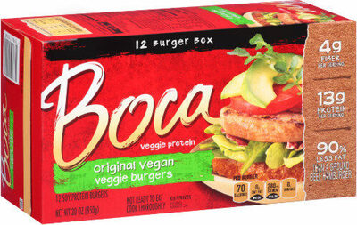 The Original Turk'Y Veggie Burgers