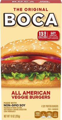 All American Classic Veggie Burgers