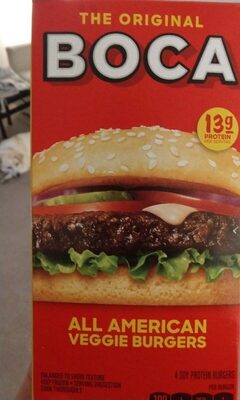 The Original All American Veggie Burgers