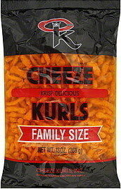Cheeze Kurls, Krisp Delicious Cheeze Kurls
