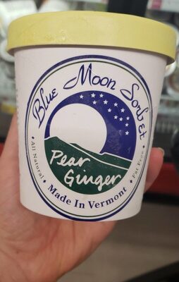 Pear Ginger Sorbet