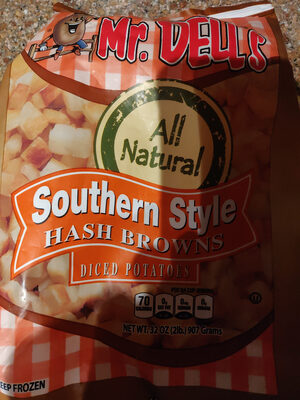 Southern Style Hash Browns Diced Potatoes, Southern Style