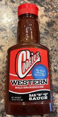 Western Bold Smokehouse Bar B Q Sauce, Western