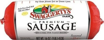 Seasoned Hot Premium Sausage, Seasoned Hot