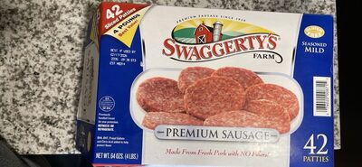 Seasoned Mild Premium Sausage Patties, Seasoned Mild