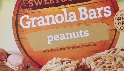 Peanuts With Peanut Butter Flavored Coating Sweet & Salty Granola Bars, Peanuts