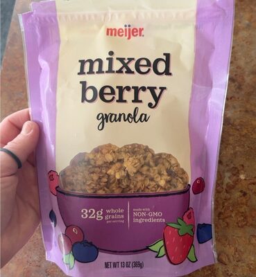 Mixed Berry Granola, Mixed Berry