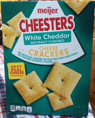 White Cheddar Cheesters Cheese Crackers, White Cheddar