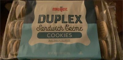 Duplex Sandwich Creme Cookies, Duplex