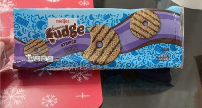 Dipped In Fudge Striped Cookies, Dipped In Fudge Striped