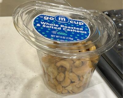 Roasted & Salted Whole Cashews, Roasted & Salted