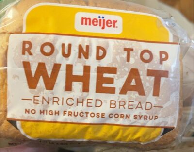 Round Top Wheat Enriched Bread, Round Top Wheat