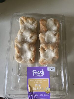 Cream Cheese Mini Danish, Cream Cheese