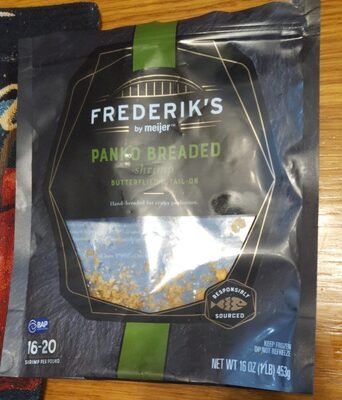Panko Breaded Shrimp Butterflied & Tail-On, Panko Breaded
