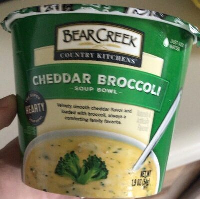 Cheddar Broccoli Hearty Soup Bowl, Cheddar Broccoli