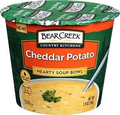 Cheddar Potato Hearty Soup Bowl, Cheddar Potato