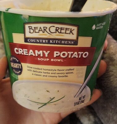 Creamy Potato Soup Bowl, Creamy Potato