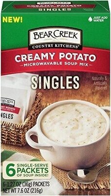 Creamy Potato Microwavable Soup Mix Singles, Creamy Potato