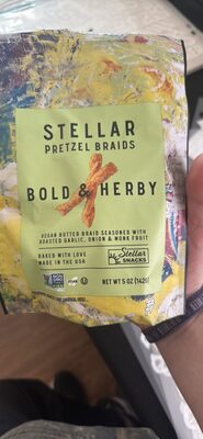 Bold & Herby Vegan Butter Braid Seasoned With Roasted Garlic, Onion & Monk Fruit, Bold & Herby