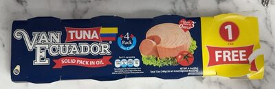 Tuna Solid Pack In Oil, Oil