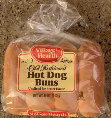 Old Fashioned Hot Dog Buns, Old Fashioned