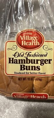 Old Fashioned Hamburger Buns, Old Fashioned