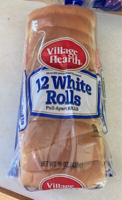 White Dinner Rolls, White