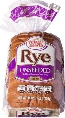 Village Hearth, Unseeded Rye Bread