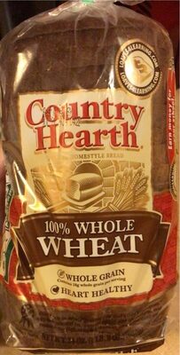 100% Whole Wheat Hearty Homestyle Bread, 100% Whole Wheat